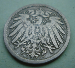 5 Pfennig 1898 D