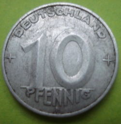 Image #1 of 10 Pfennig 1952 E
