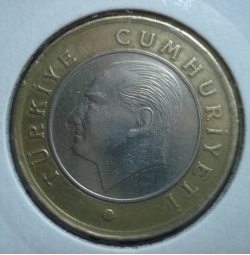 BiMetal Commemorative,UNC DEMOISELLE Details about   Turkey 1 lira 2013 Coin 