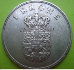 1 Krone 1961