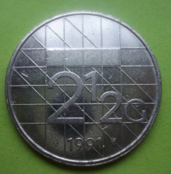 Image #1 of 2 1/2 Gulden 1991