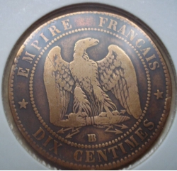 Image #1 of 10 Centimes 1865 BB