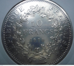 10 Franci 1970