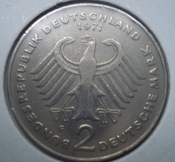 Image #1 of 2 Mark 1971 F - Konrad Adenauer