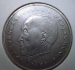 2 Mark 1973 J - Konrad Adenauer