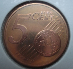 Image #1 of 5 Euro Cent 2008 J