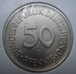 Image #1 of 50 Pfennig 1976 D