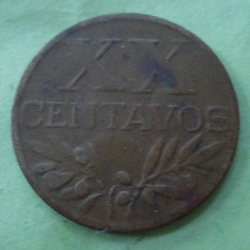 Image #1 of 20 Centavos 1955