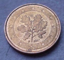1 Euro Cent 2021 A