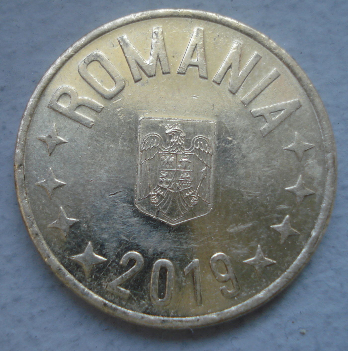 50 Bani 2019, (2018- ) Issue - 50 Bani - Romania - Coin - 43763