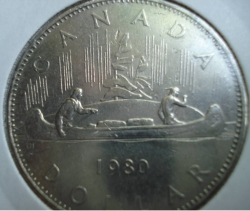 Image #1 of 1 Dolar 1980