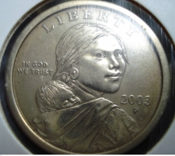 Sacagawea Dollar 2003 P