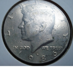 Image #2 of Half Dollar 1986 P