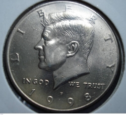 Image #2 of Half Dollar 1998 P