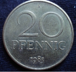 20 Pfennig 1985 A
