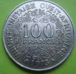 100 Francs 1973