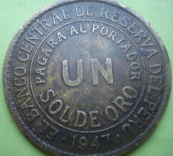 Image #1 of 1 Sol de Oro 1947
