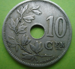 10 Centimes 1924 (Belgie)