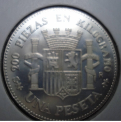 1 peseta 1870 REPLICA
