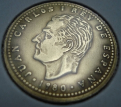 Image #2 of 1 peseta 1980 REPLICA