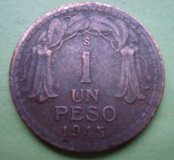 1 Peso 1945