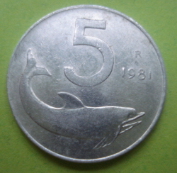 5 lire 1981