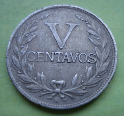 5 Centavos 1950 - Large 50 in date