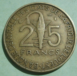 25 Francs 1980