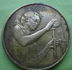 25 Francs 1989