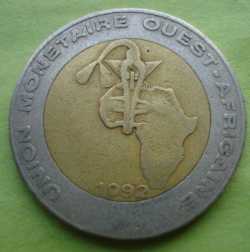 250 Francs 1992