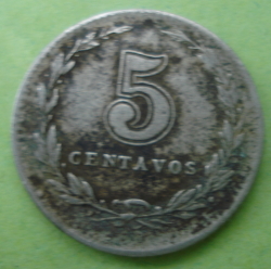 Image #1 of 5 Centavos 1924