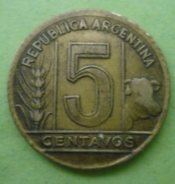 Image #1 of 5 Centavos 1944