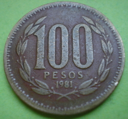 Image #1 of 100 Pesos 1981