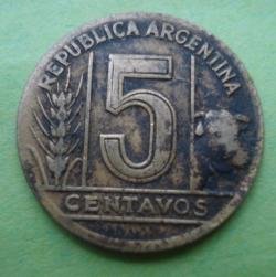 Image #1 of 5 Centavos 1943