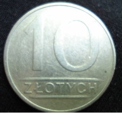10 Zlotych 1986