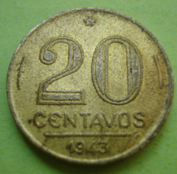 Image #1 of 20 Centavos 1943