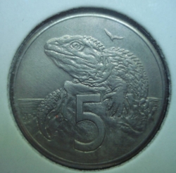 5 Cents 1987 (o)