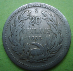 Image #1 of 20 Centavos 1932
