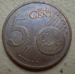 Image #1 of 5 Euro Cent 2013 D