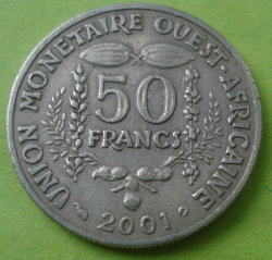 Image #1 of 50 Francs 2001