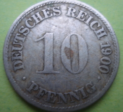 Image #1 of 10 Pfennig 1900 D