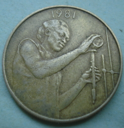 25 Francs 1981