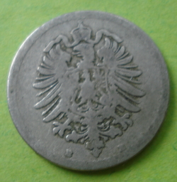 5 Pfennig 1875 B