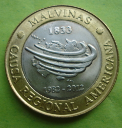 Image #2 of 2 Pesos 2012 - 30th Anniversary of the South Atlantic War