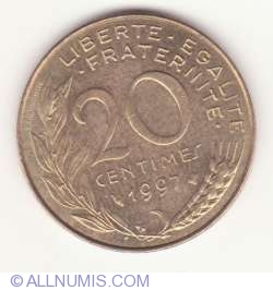 Image #1 of 20 Centimes 1997