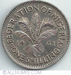 Image #2 of 1 Shilling 1961