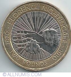Image #1 of 2 Pounds 2010 - Aniversarea de 100 ani de la moartea Florencei Nightingale