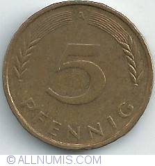 5 Pfennig 1993 A