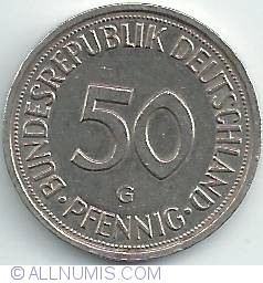 Image #1 of 50 Pfennig 1984 G