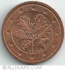 Image #2 of 2 Euro Cent 2010 A